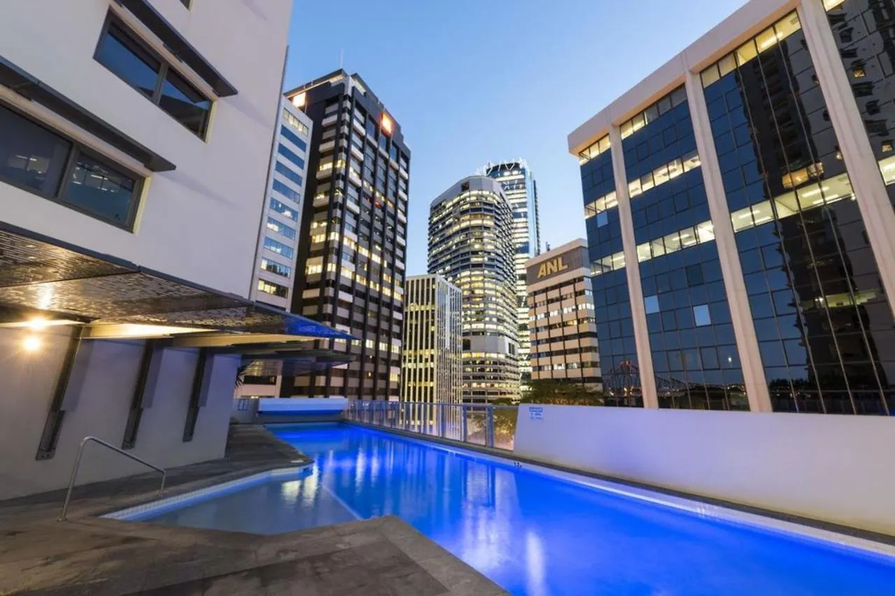 公寓 African Escape On Level 38 - Balcony With Views 布里斯班